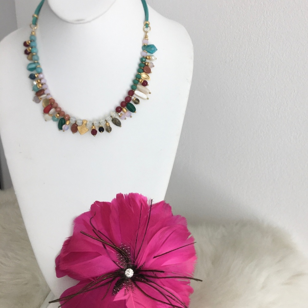 Semi precious stone necklace - Picture 2 of 4
